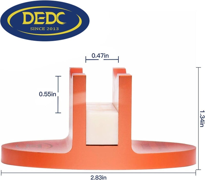 DEDC Universal Aluminum Grooved Magnetic Jack Pad, Jacking Puck Pinch Weld Frame Rail Adapter, Oil Change Mush Haves, Change Tire Repair Tires Oil Must Have, for Car SUV Truck Pickup Sedan MPV Wagon - Image 3